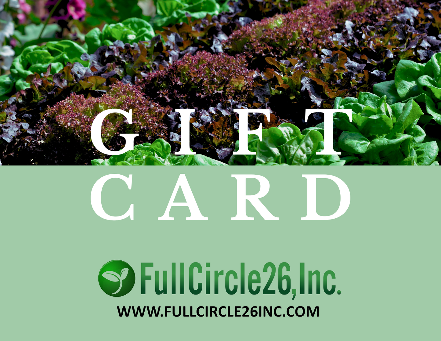 FullCircle26, Inc Gift Card